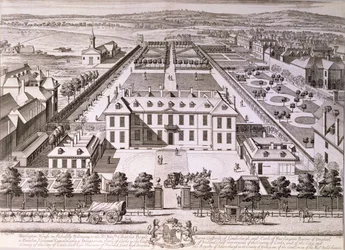 Burlington House à Piccadilly, 18e siècle