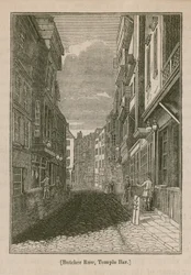 Butcher Row à Temple Bar sur le Strand