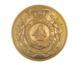 Bouton, officier, 4e Régiment européen du Bengale, 1855-1861