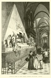 Tombe de Canova dans Santa Maria Gloriosa dei Frari, Venise