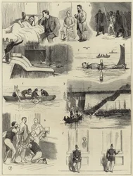 Voyage du capitaine Boyton à travers la Manche