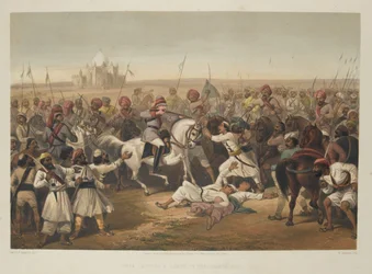 Capture et mort des Shahzadaghs, 1857