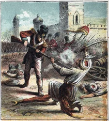 Capture de la ville de Seringapatam, capitale de Mysore en Inde, par l