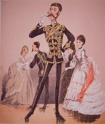 Caricature du 10e Prince of Wales