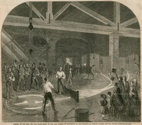 Coulée de la grande cloche pour la tour de l