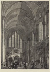 Hall central des Royal Courts of Justice