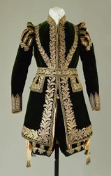 Costume cérémonial, 1821