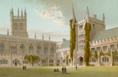 Chapelle et bibliothèque, Magdalen College--Oxford