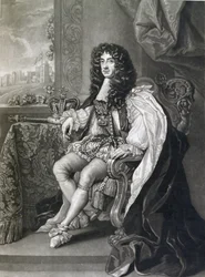 Charles II (1630-85), gravé par Charles Turner (1773-1857)