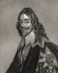 Charles Ier, gravé par Bocquet, de 