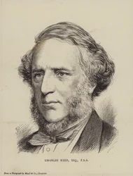 Charles Reed, homme politique britannique, député et membre de la Société des antiquaires