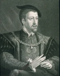 Charles V (1500-58) Empereur du Saint-Empire Romain et Roi d