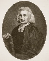 Charles Wesley, illustration de The Church of England: A History for the People par H.D.M. Spence-Jones