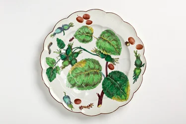 Assiette de Chelsea décorée d