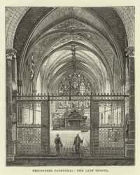 Cathédrale de Chichester, la chapelle de la Vierge
