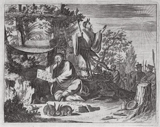 Saints hommes chinois, illustration d