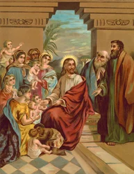 Le Christ bénissant les Enfants