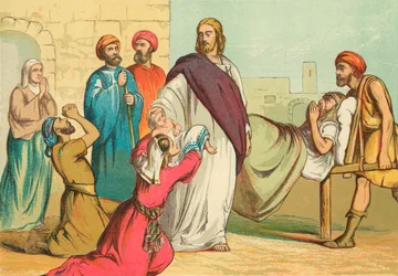 Christ guérissant les malades