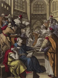 Le Christ interrogeant les docteurs