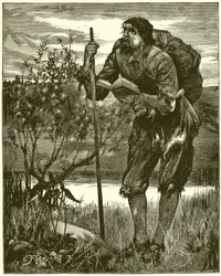Chrétien vu par Bunyan dans son rêve. J