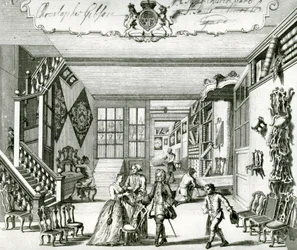 Christopher Gibson, fabricant de meubles (gravure)
