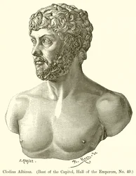 Clodius Albinus. (Buste du Capitole, Salle des Empereurs, n° 49)