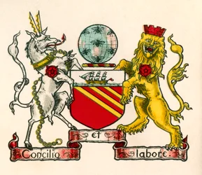 Blason de Manchester, Angleterre