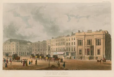 Cockspur Street, Londres, en direction du Haymarket