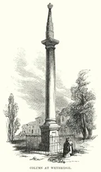 Colonne à Weybridge (gravure)