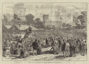 Majorité du Marquis de Stafford, Festivités à Trentham Hall