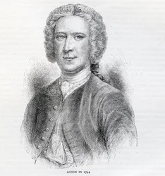 Commodore George Anson, 1er baron Anson (1697-1762)