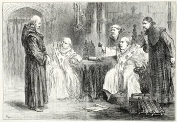 Conférence entre Thorpe et Arundel, illustration de L