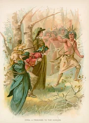 Cora, prisonnière des Hurons