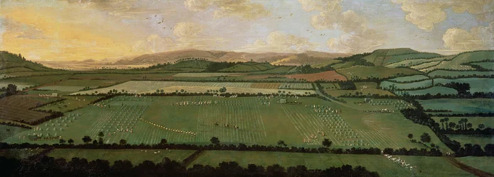 Campagne autour de Dixton Manor, c.1725