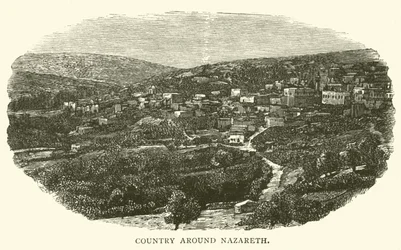 Campagne autour de Nazareth