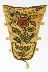 Stomacher crème brodé d