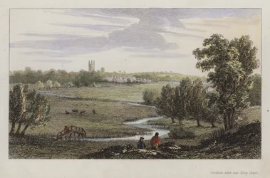 Cricklade, pris près de la chapelle d