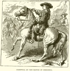 Cromwell à la bataille de Drogheda