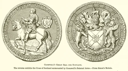 Grand sceau de Cromwell pour l
