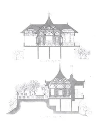 Coupes transversales de la Maison d