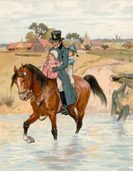 Traversée du ruisseau