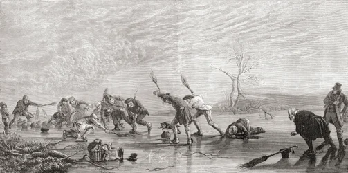 Le curling au XIXe siècle, de 
