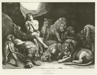 Daniel dans la fosse aux lions