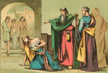 La mort de Saphira