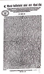 Déclaration des lords désignant le comte de Bothwell comme le meurtrier de Lord Darnley, 1567