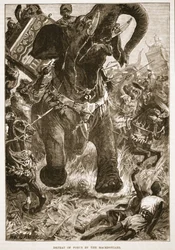 Défaite de Porus par les Macédoniens