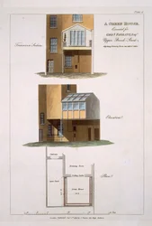 Conception pour une serre, exécutée pour G. Farrant, 1806