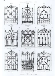 Conceptions pour des balustrades en fonte, de Macfarlanes Castings