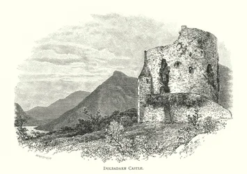 Château de Dolbadarn (gravure)