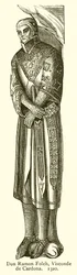 Don Ramon Folch, Vicomte de Cardona